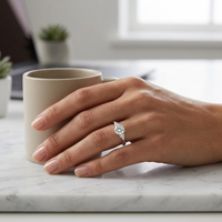 Aurora 18K Gold Diamond Ring