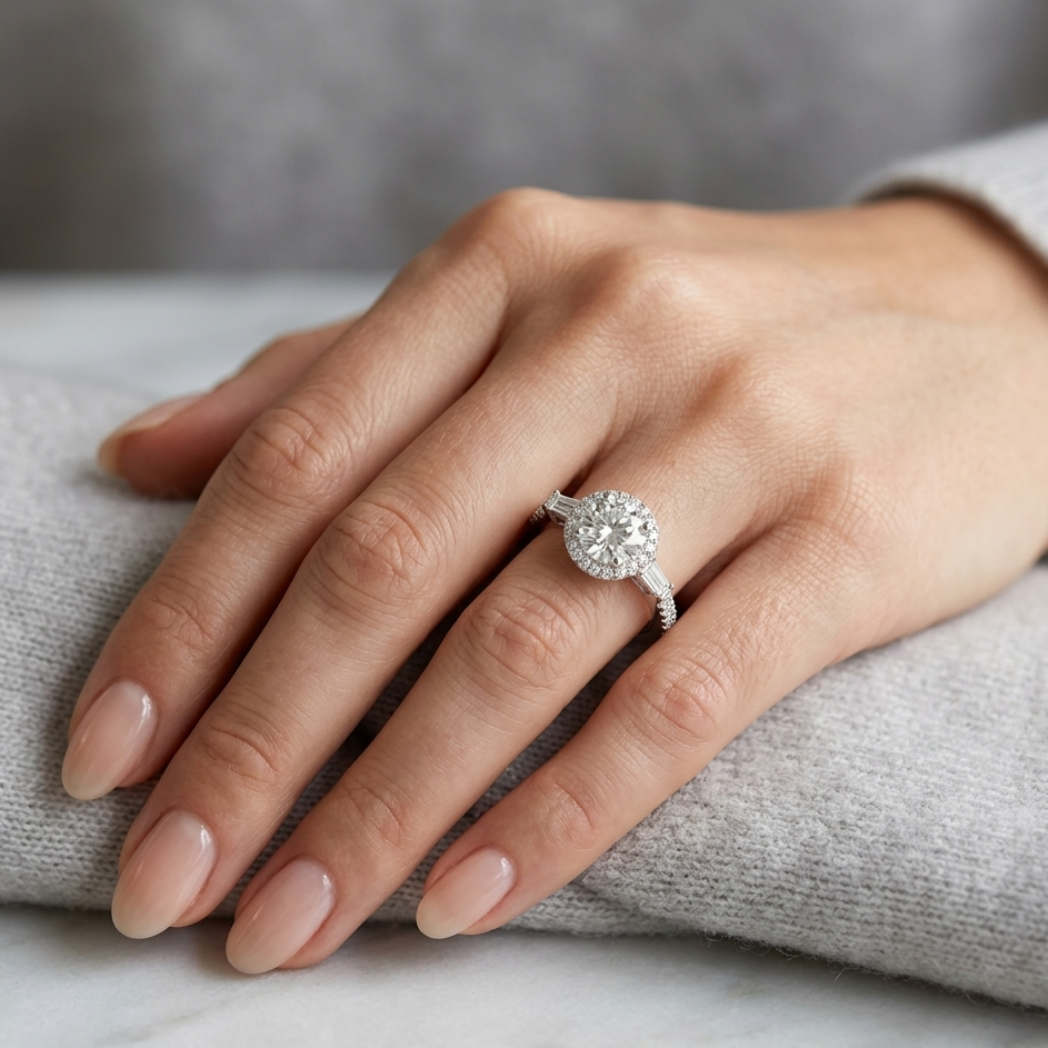 Aurelia 18K Gold Diamond Ring