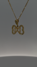 Celebrate Eternal Love-18K Yellow Gold Infinite Hearts Necklace