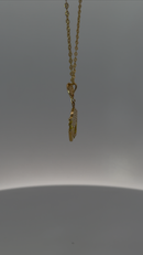 Share the Message of Love - 18K Yellow Gold LOVE Pendant Necklace