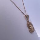 18K Gold Jesus Pendant Necklace – A Divine Symbol of Faith and Strength