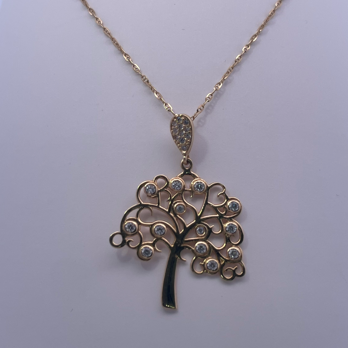 18K Gold Tree of Life Pendant Necklace – A Celebration of Growth and Connection