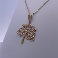 18K Gold Tree of Life Pendant Necklace – A Celebration of Growth and Connection