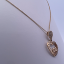 18K Yellow Gold Infinity Heart Necklace – The Ultimate Symbol of Everlasting Love