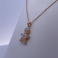 18K Yellow Gold Boy Charm Necklace – Playful and Refined for Every Occasion