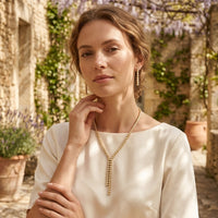 Pearl Glow 18K — Necklace, Bracelet & Earrings Set
