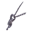 Whispers of Elegance-18K Gold and Diamond Pendant Necklace