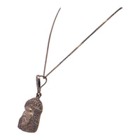 18K Gold Jesus Pendant Necklace – A Divine Symbol of Faith and Strength