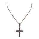 18K Yellow Gold Bold Cross Necklace – A Dazzling Tribute to Faith and Style