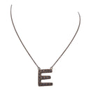 18K Yellow Gold "E" Initial Necklace – A Personalized Expression of Luxury