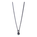 18K White Gold Necklace with 0.30ct Diamonds – Minimalist Luxe