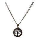 A Symbol of Growth and Strength-18K Yellow Gold Tree of Life Necklace