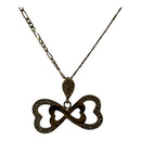 Celebrate Eternal Love-18K Yellow Gold Infinite Hearts Necklace