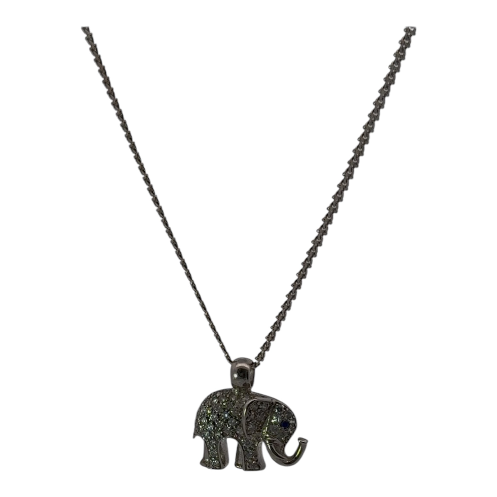 The Playful Elephant Pendant