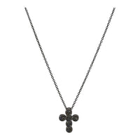 The Petite Diamond Cross Necklace