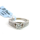 Diamond Ring, 14k white gold.