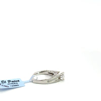 Diamond Ring, 14k white gold.