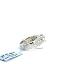 Ring Zirconia, 14k white gold.
