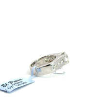Ring Zirconia, 14k white gold.