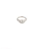 Eterna 18K Gold Diamond Ring