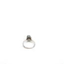 Azure Radiance 18K Gold Blue Diamond Ring