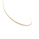 Rope Elegance 18K Gold Chain Necklace