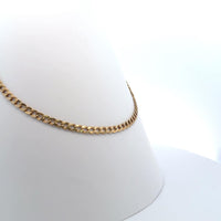 Curb Majesty 18K Gold Chain Necklace