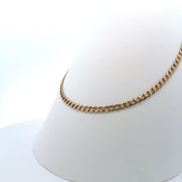 Curb Majesty 18K Gold Chain Necklace