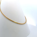 Prestige Oval 18K Gold Chain Necklace