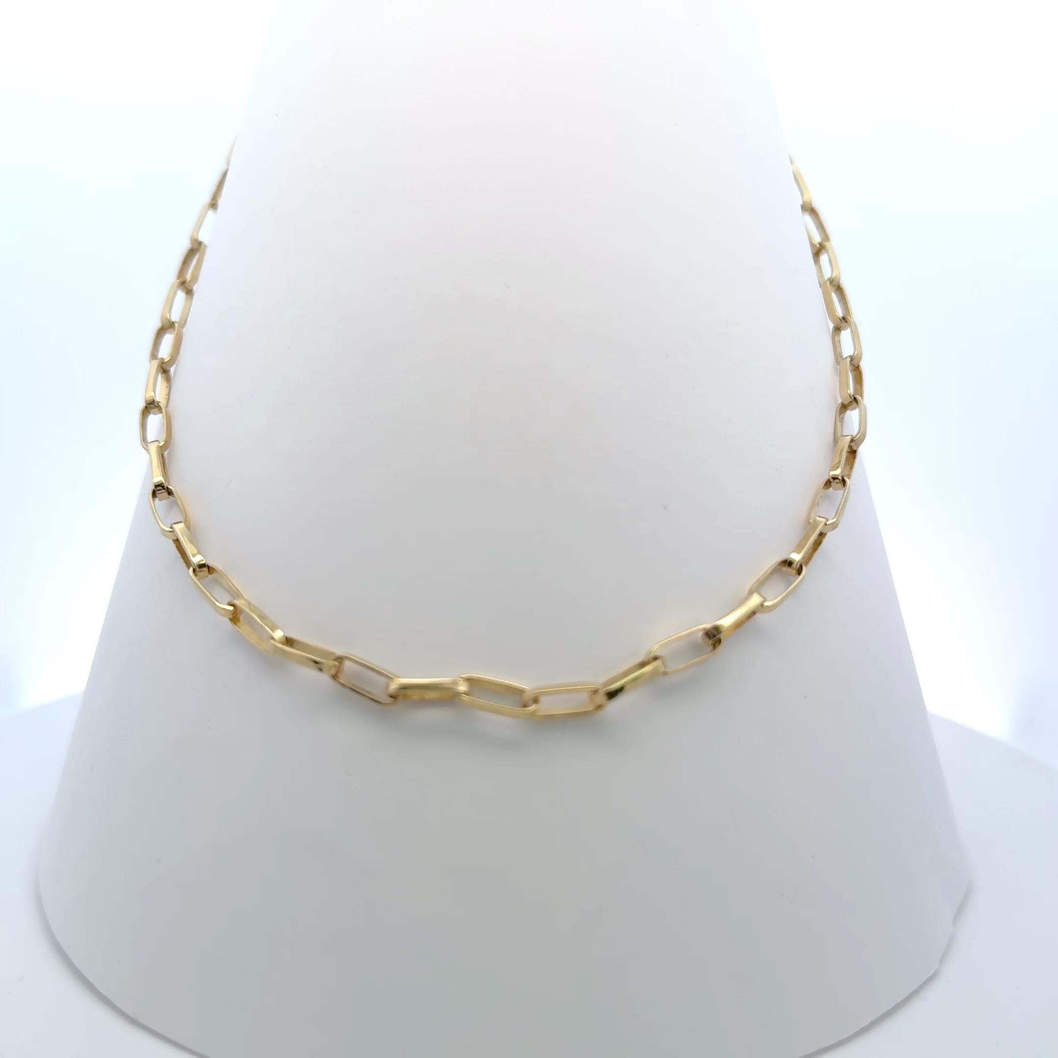 Noble Link 18K Gold Chain Necklace