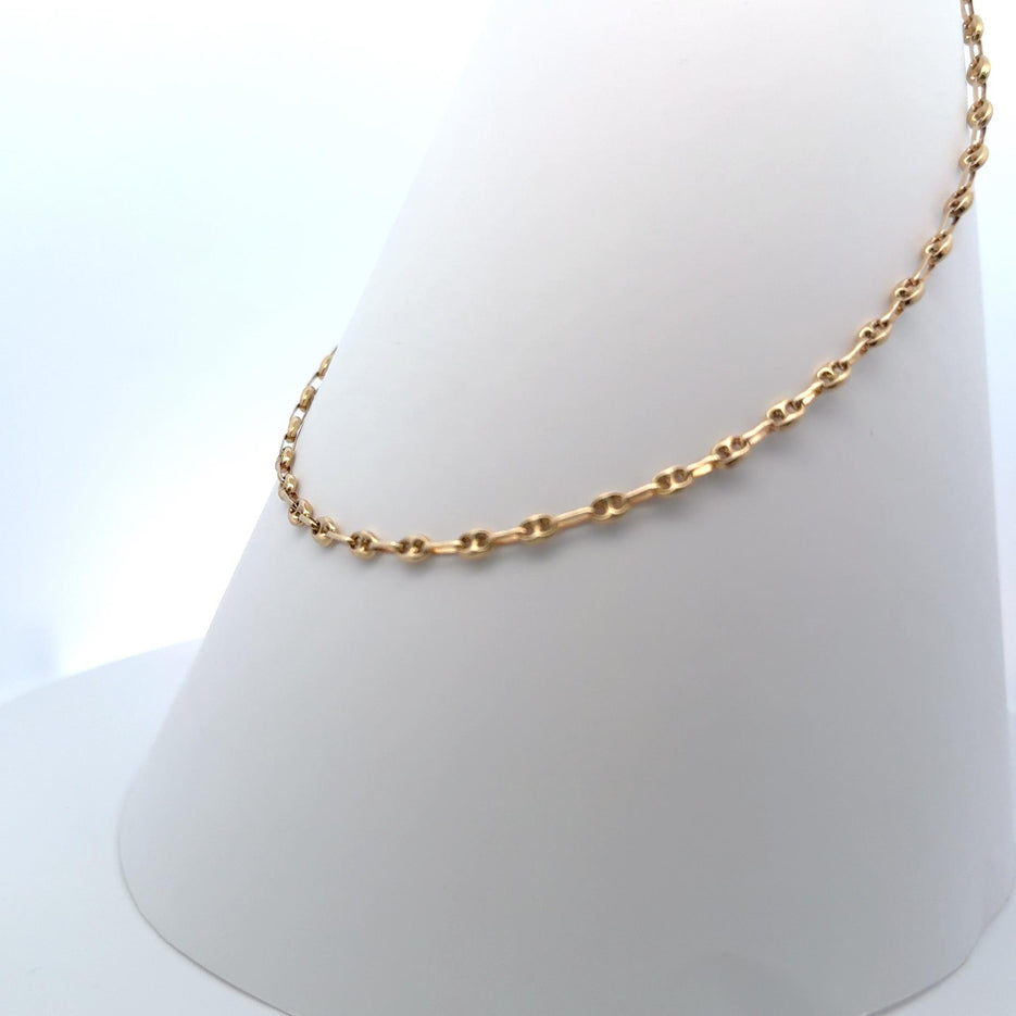 Golden Grace 18K Gold Chain Necklace