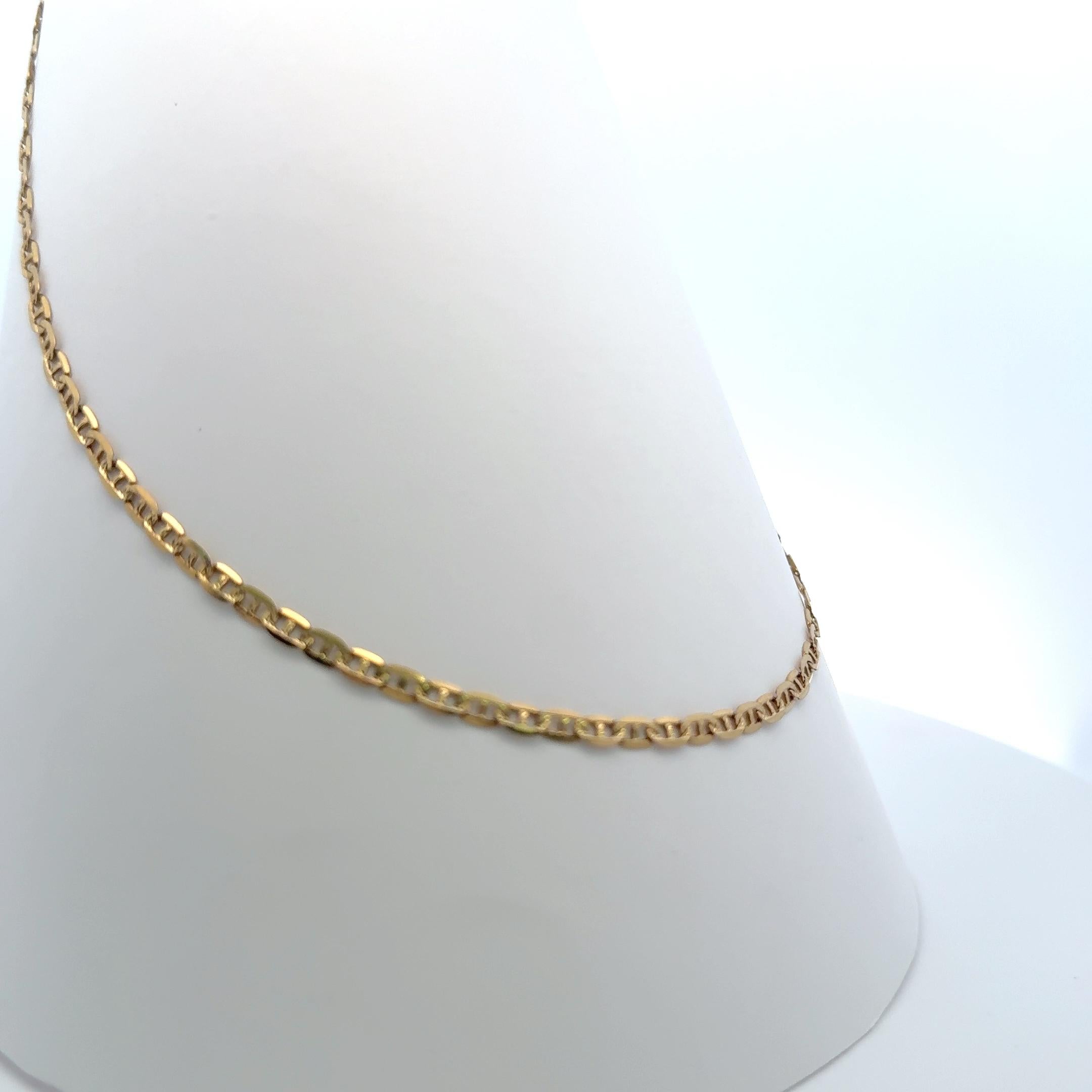 Regal Link 18K Gold Chain Necklace