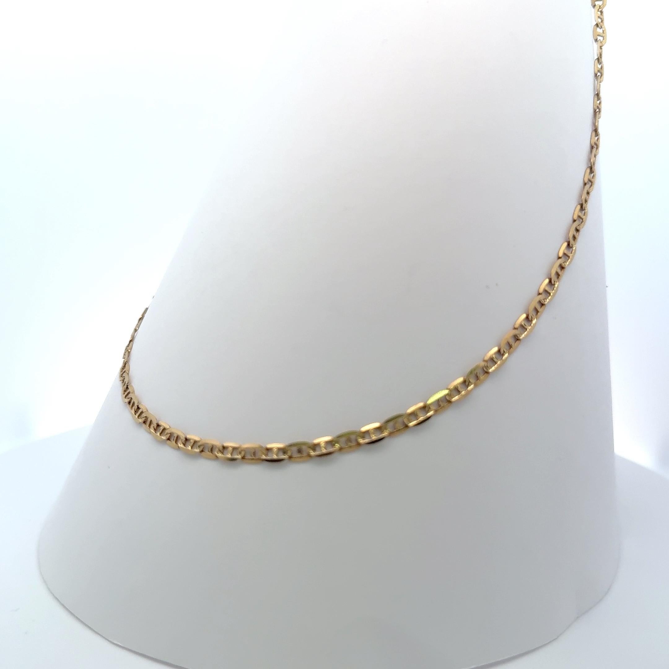 Regal Link 18K Gold Chain Necklace