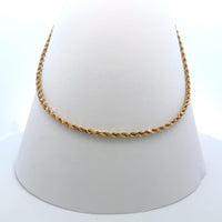 Regal Rope 18K Gold Chain Necklace
