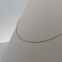 Minimal Glow 18K Gold Chain Necklace