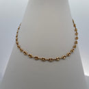 Refined Oval 18K Gold Chain Necklace
