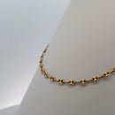 Refined Oval 18K Gold Chain Necklace