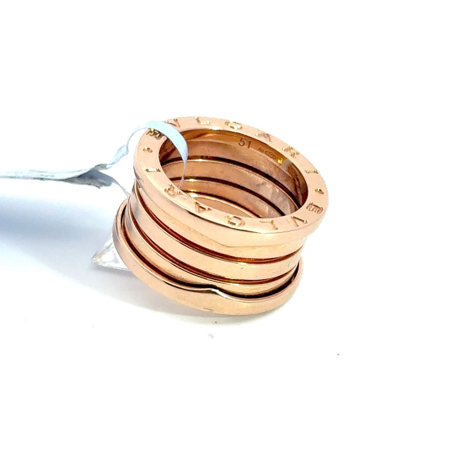 Designer Rose Gold 18 kt Signature Band